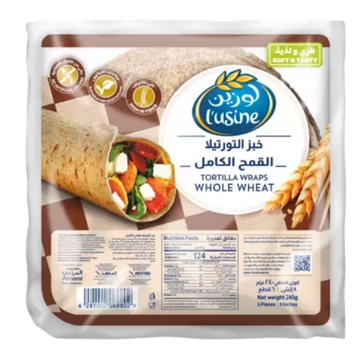 Lusine Tortilla Wraps Whole Wheat