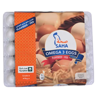 بيض ساها أوميجا-3 - 30 حبة