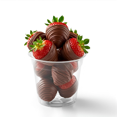Chocolate Covered Strawberries Cup