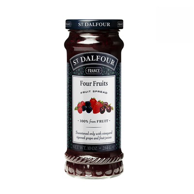 St Dalfour Four Fruits Jam 284g